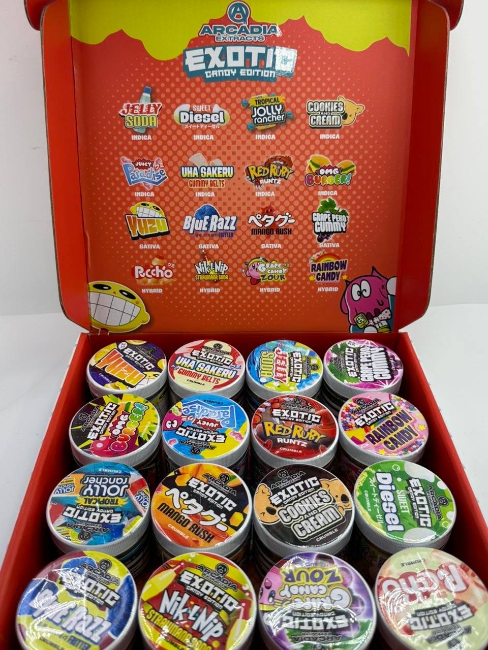 Arcadia Exotic Candy Edition Crumble Case Arcadia Exotic Candy Edition Crumble Case