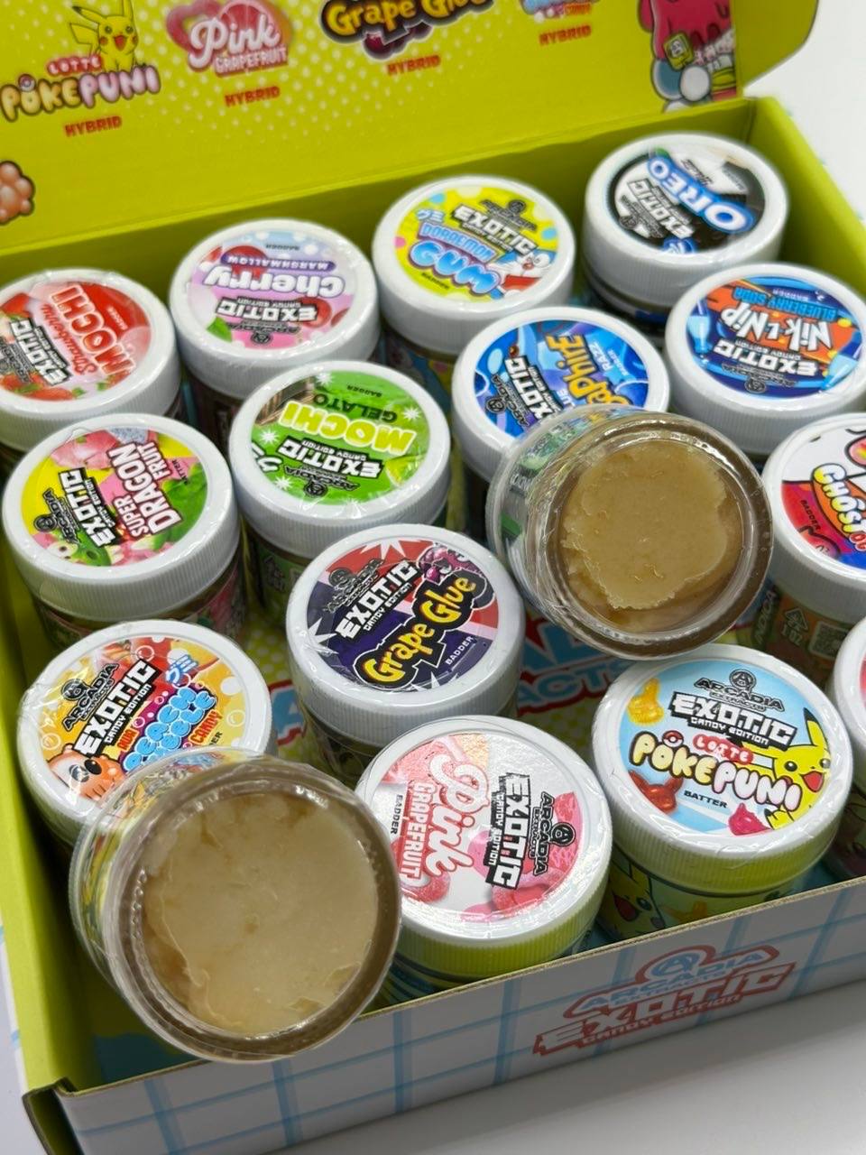 Arcadia Exotic Candy Edition Badder Box